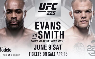 Anthony is back in action June 9th vs Rashad!