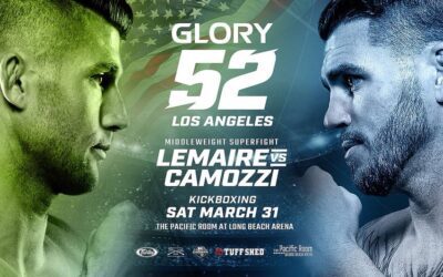 Who’s excited for Chris Camozzi’s return to the GLORY Kickboxing ring 3/31?!