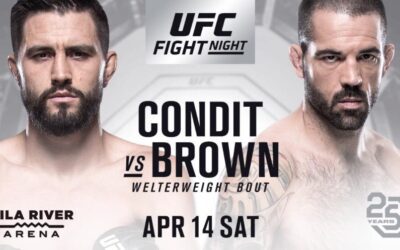 Only 25 days until ‘The Immortal’ Matt Brown’s return to the UFC octagon for #UFCFightNight in Glendale, AZ!