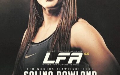 It’s LFA: Legacy Fighting Alliance PRO DEBUT FIGHT WEEK for Salina Rowland!!!!!!
