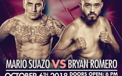 Mario Suazo FIGHT ANNOUNCEMENT!