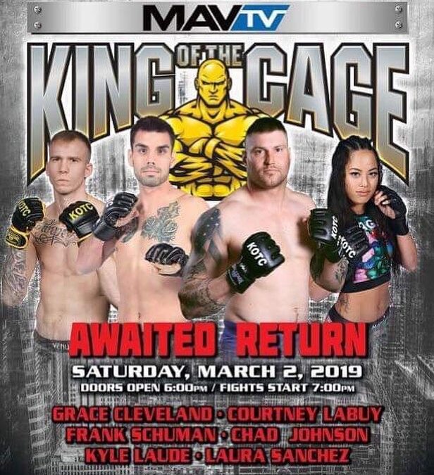 FIGHT ANNOUNCEMENT FOR GRACE CLEVELAND!