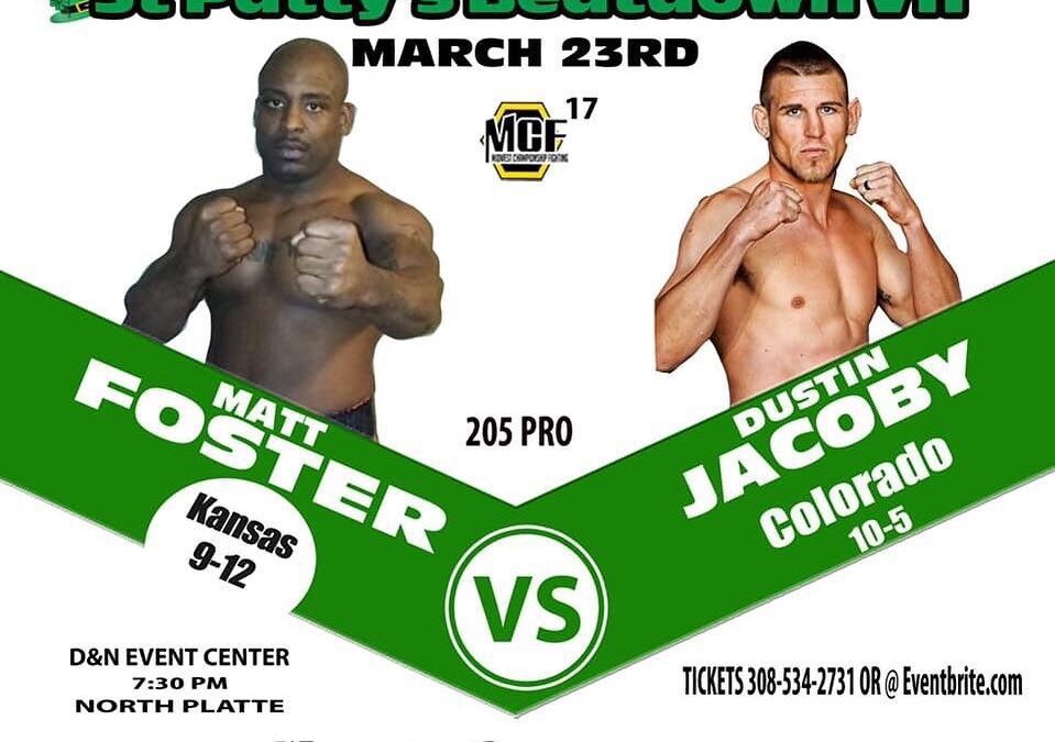 DUSTIN JACOBY FIGHT ANNOUNCEMENT!