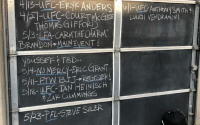 UPCOMING FIGHTS: