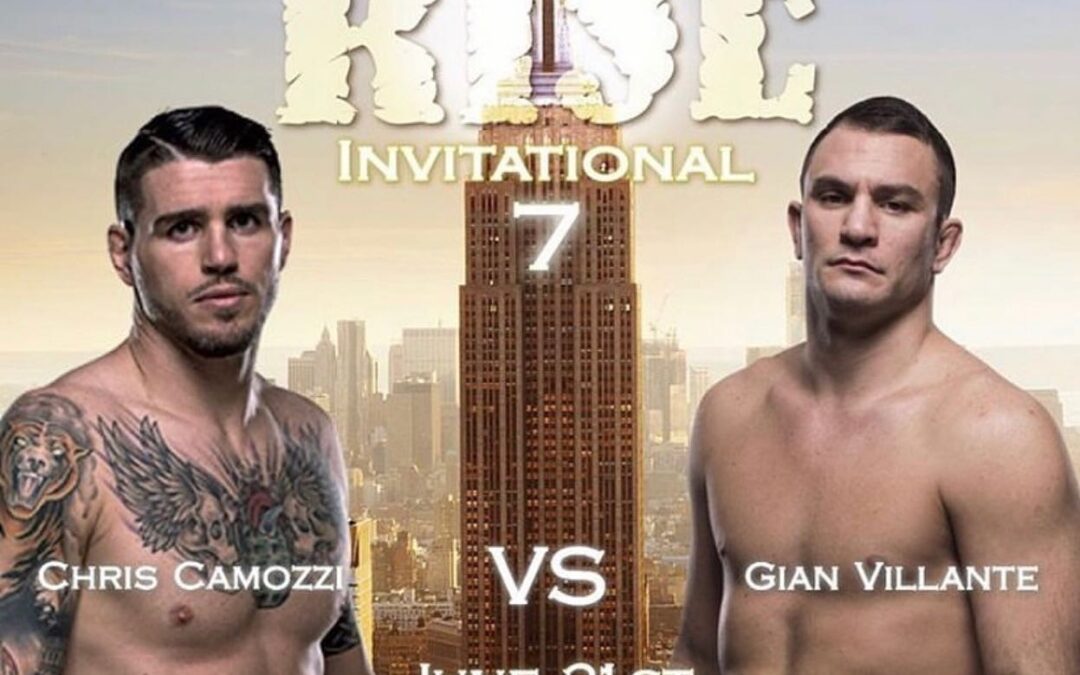 CHRIS CAMOZZI VS GIAN VILLANTE THIS FRIDAY!