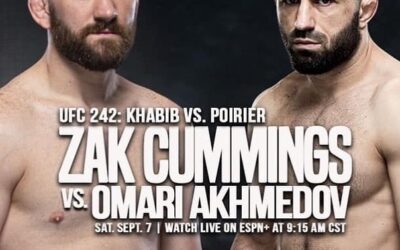 FIGHT WEEK FOR ZAK CUMMINGS!