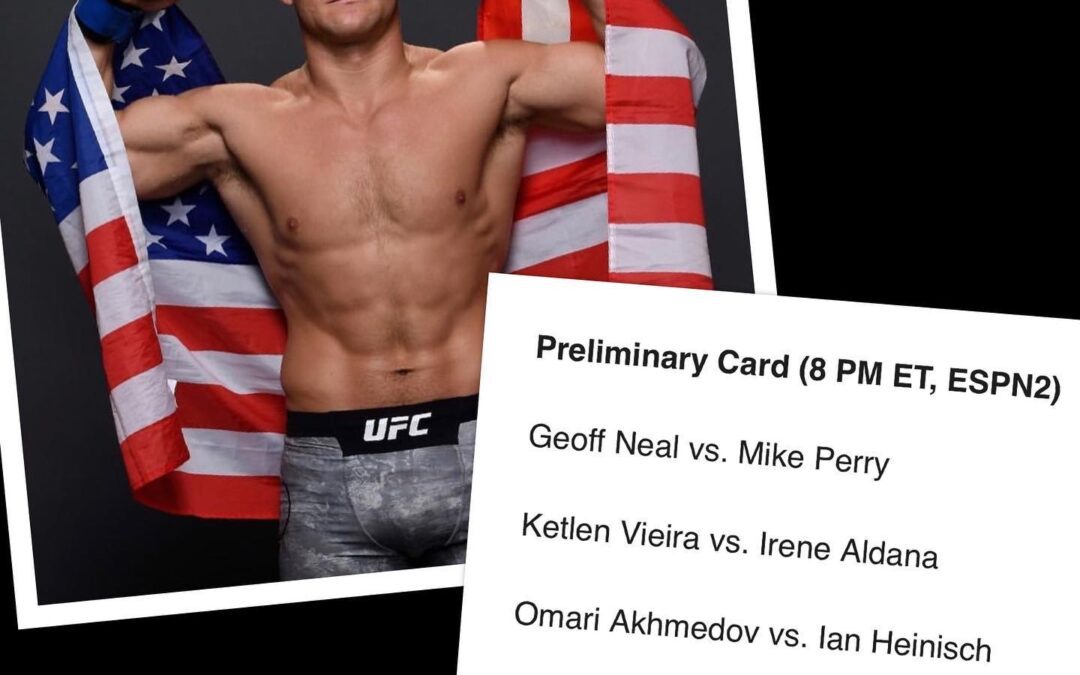 FIGHT WEEK FOR IAN HEINISCH!