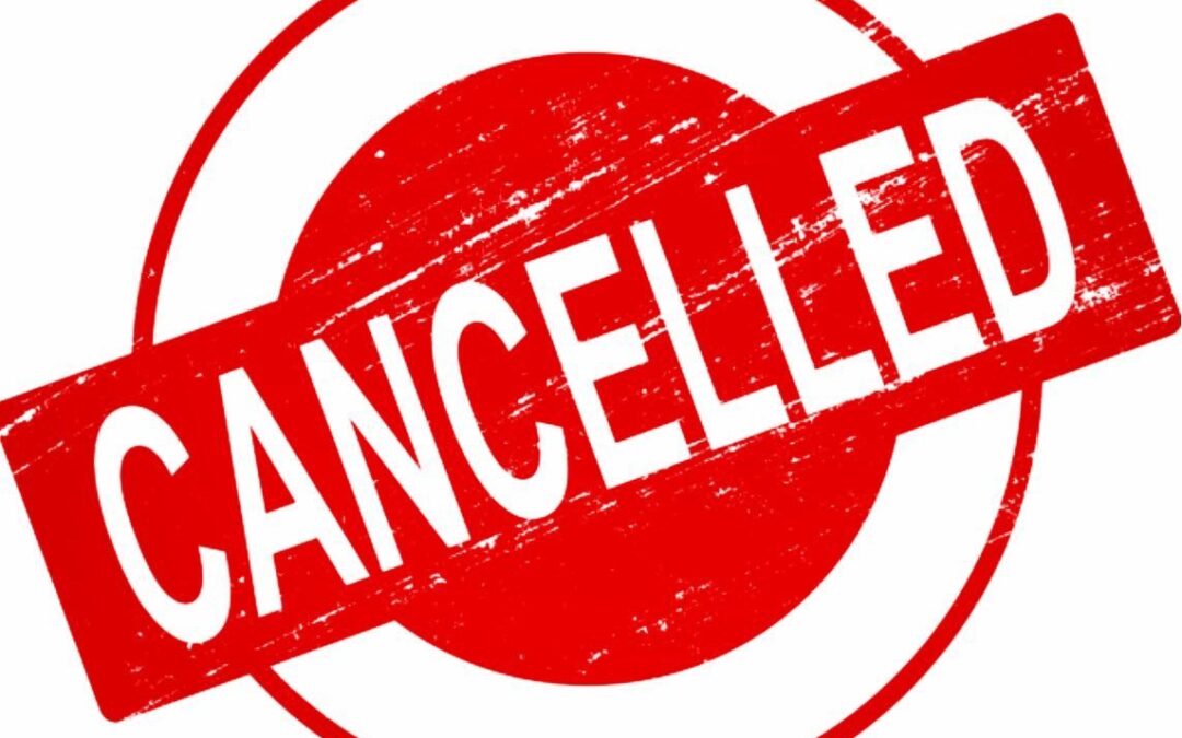 ALL CLASSES CANCELLED 1/4/2020