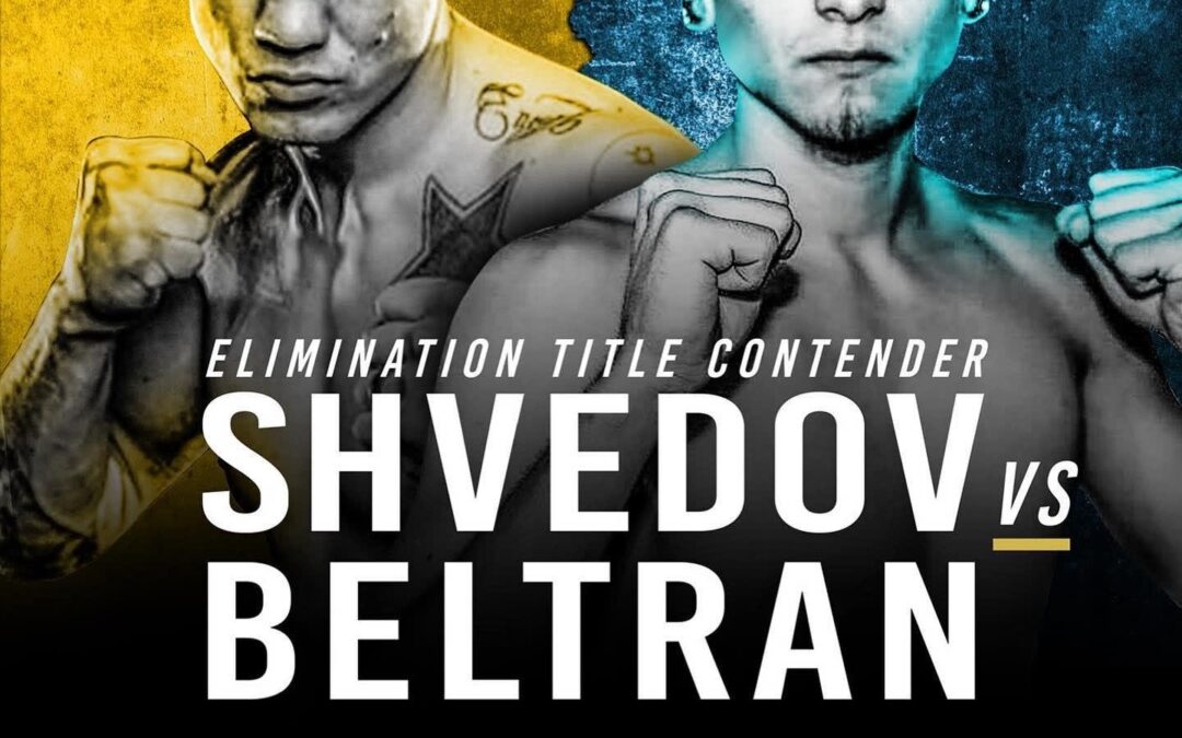 FIGHT ANNOUNCEMENT FOR GENO SHVEDOV!