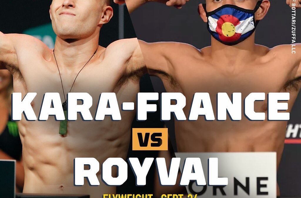 FIGHT WEEK FOR BRANDON ROYVAL!
