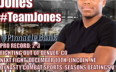 Austin Jones makes his Dynasty Combat Sports debut 12/10!