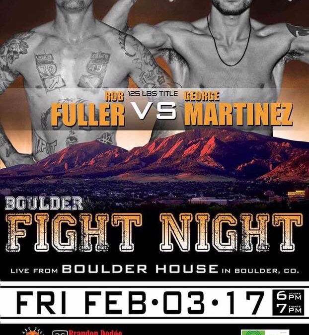 Be sure to support George in his first fight as a Factory X’er for SCL 2/3!