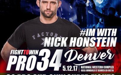 We’re with Nick Honstein 5/12 for Fight to Win’s PRO BJJ at the National Western Complex!