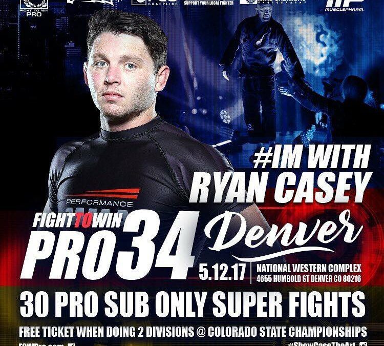We’re with Ryan Casey 5/12 for Fight to Win’s PRO BJJ at the National Western Complex!