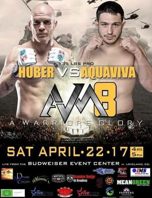 Josh Huber fights 4/22 on the SCL AVM show in Loveland!