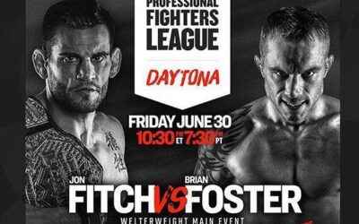 Brian Foster is back in the WSOF cage 6/30 live from Daytona!
