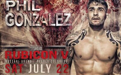 Phil Gonzalez will be fighting at TSE on 7/22!