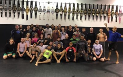 Beyond honored to have Colorado Avalanche Enforcer Scott “The Sheriff” Parker visit Factory X last night!