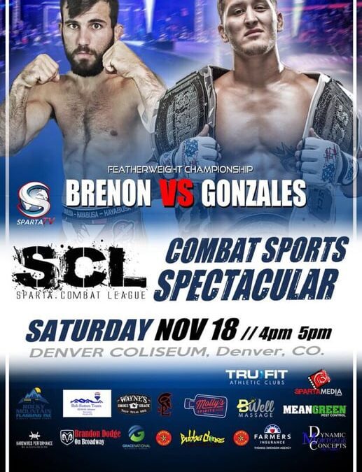 IT’S OFFICIAL!!! Saturday November 18th, Justin ‘J-Train’ Gonzales VS Derek ‘Switch’ Brenon for the Undisputed Featherweight Championship!