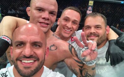 The Anthony “Lionheart” Smith post-win selfie!
