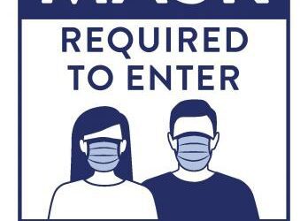 Masks required for entry!